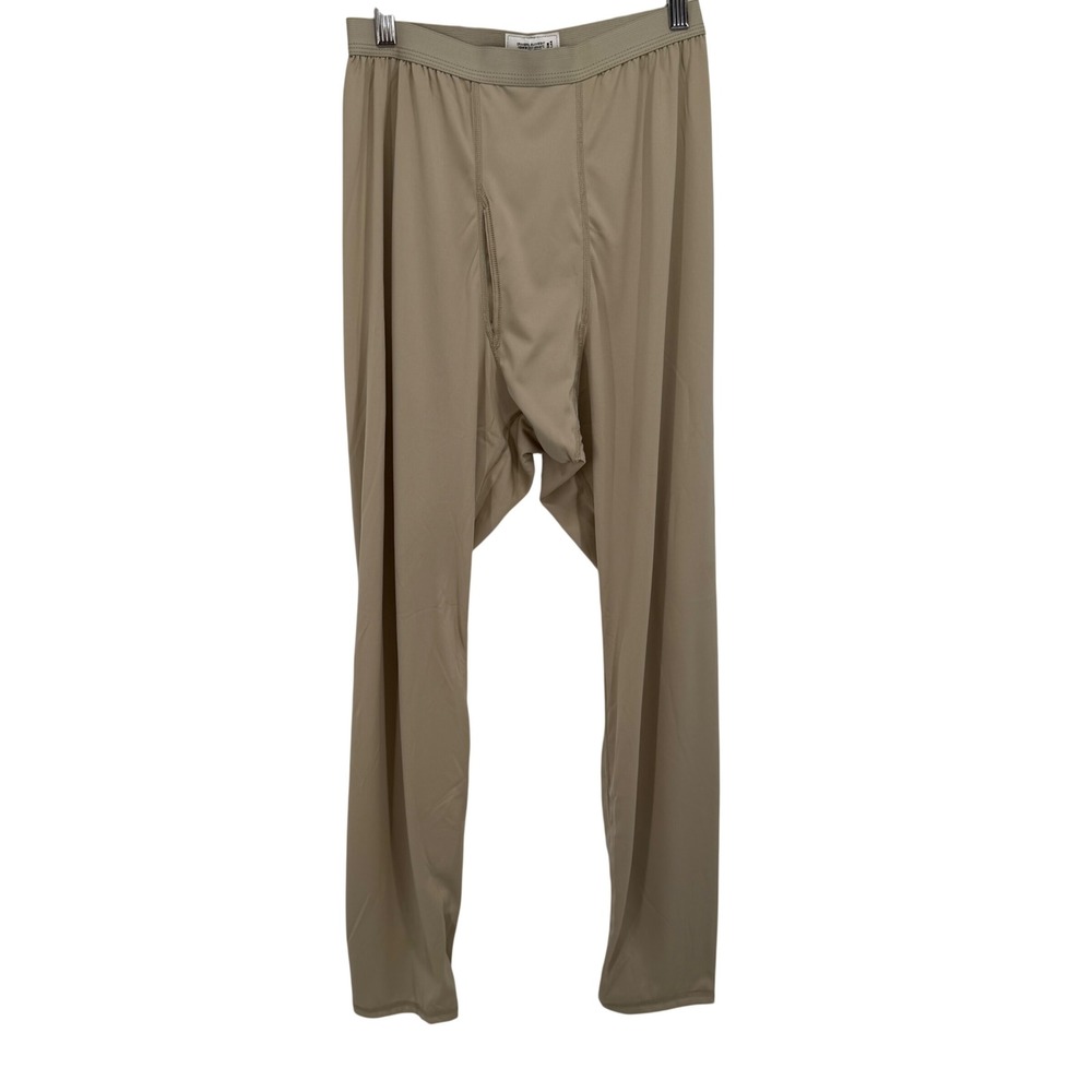 Peckham Polartec Silkweight Drawers Mens Medium Tan Base Layer Military Thermal